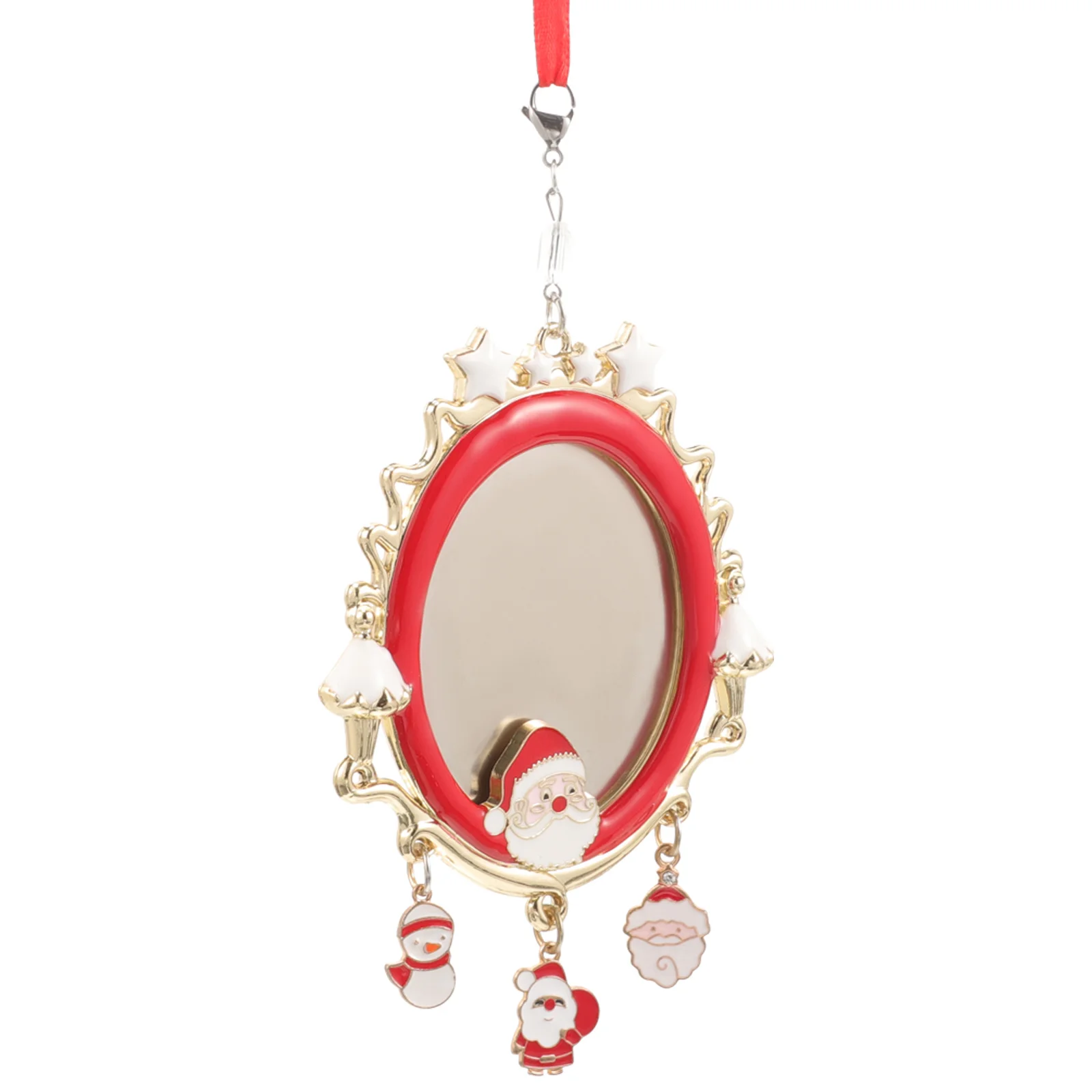 

Christmas Picture Frame Pendant Metal Creative Xmas Tree Hanging Decoration Photo Frame Ornament Holiday Home Decor Xmas Gift