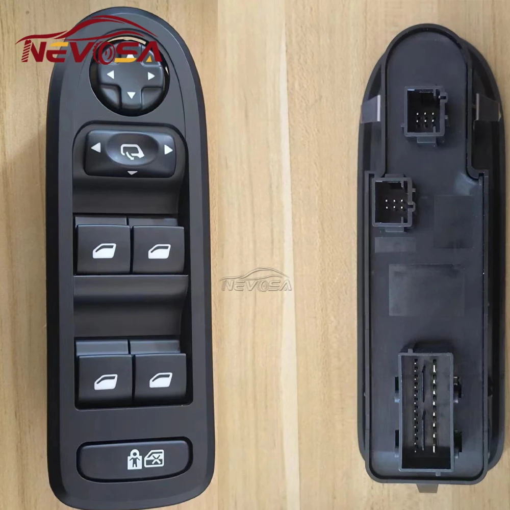 For Peugeot 308 308CC 508 2008 2009 2010 2012 2013 Citroen C3 C5 2008 2009 Power Electric Auto Window Control Switch Left Hand view 6