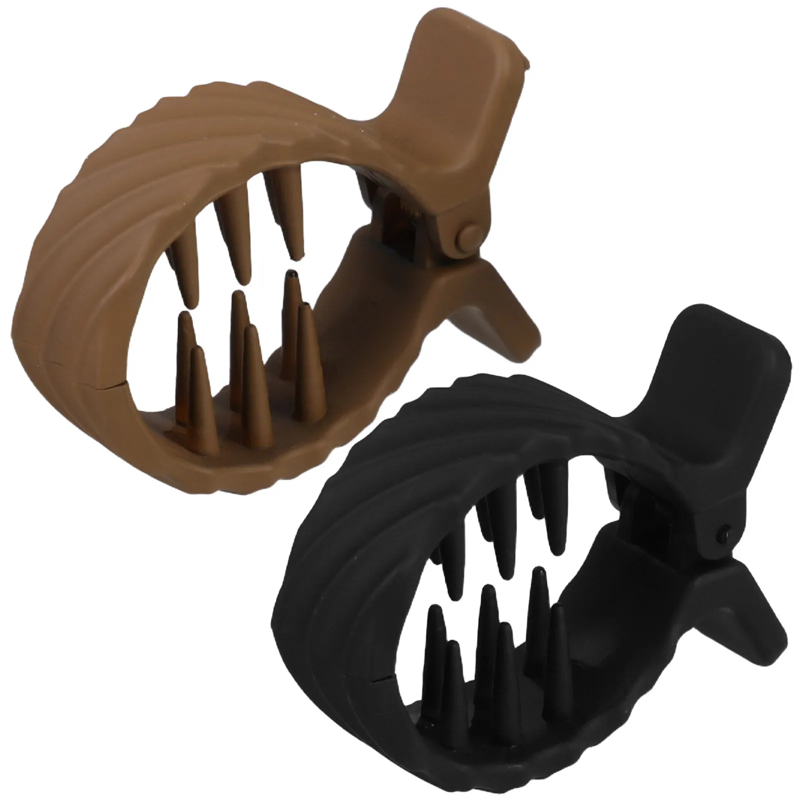 

2Pcs High Ponytail Hair Clips Claw Clip Holder Secure for Buns Updos Easy Styling Lightweight Hair Accessories