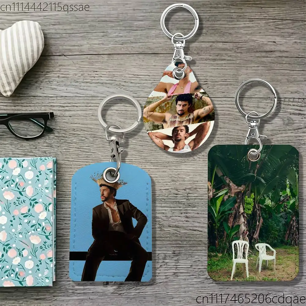 B-Bad B-Bunnys DTMF Protective Case For Apple AirTag/Access Card Holder/Pet Anti-Loss Tracking