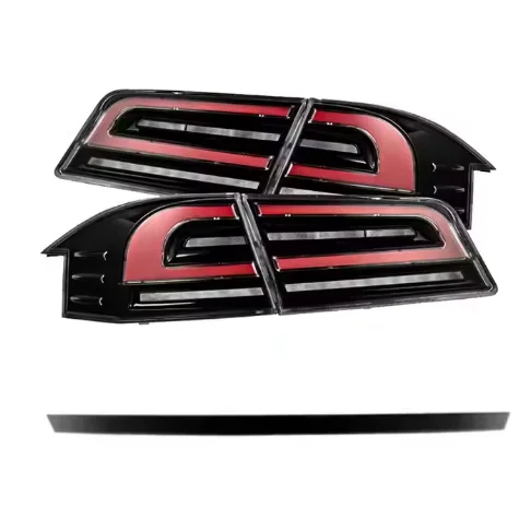 

For LED Tail Lights for Model S 2014-2019 Red Lens Color for Improved Performance and Styling New Condition2025