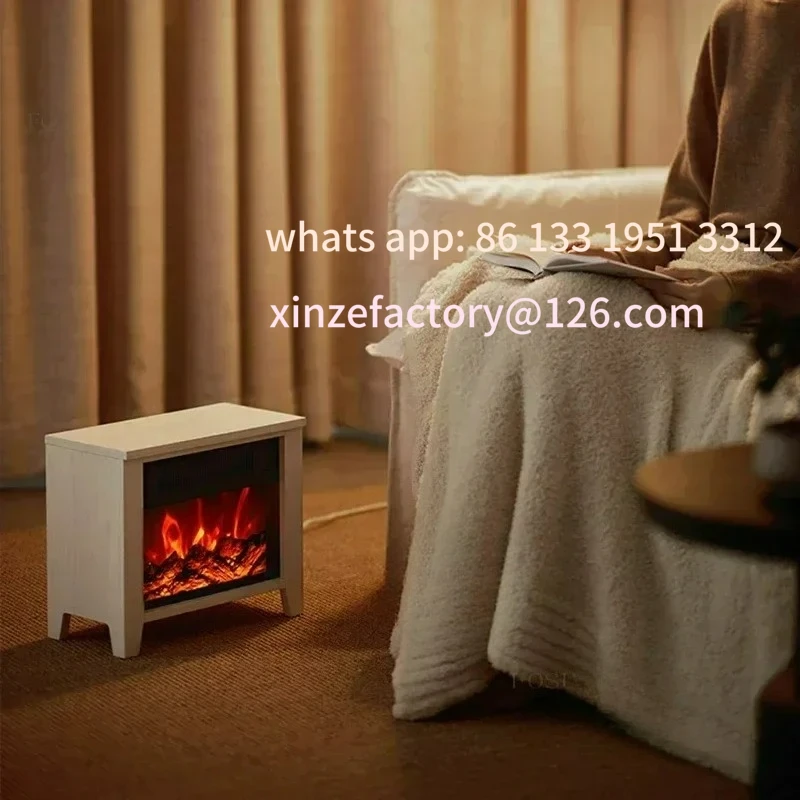 تخصيص الشمال الموقد سخان ديكور منزلي وهمية الموقد موقد المحمولة مكتب سطح المكتب سخان صغير ب #5