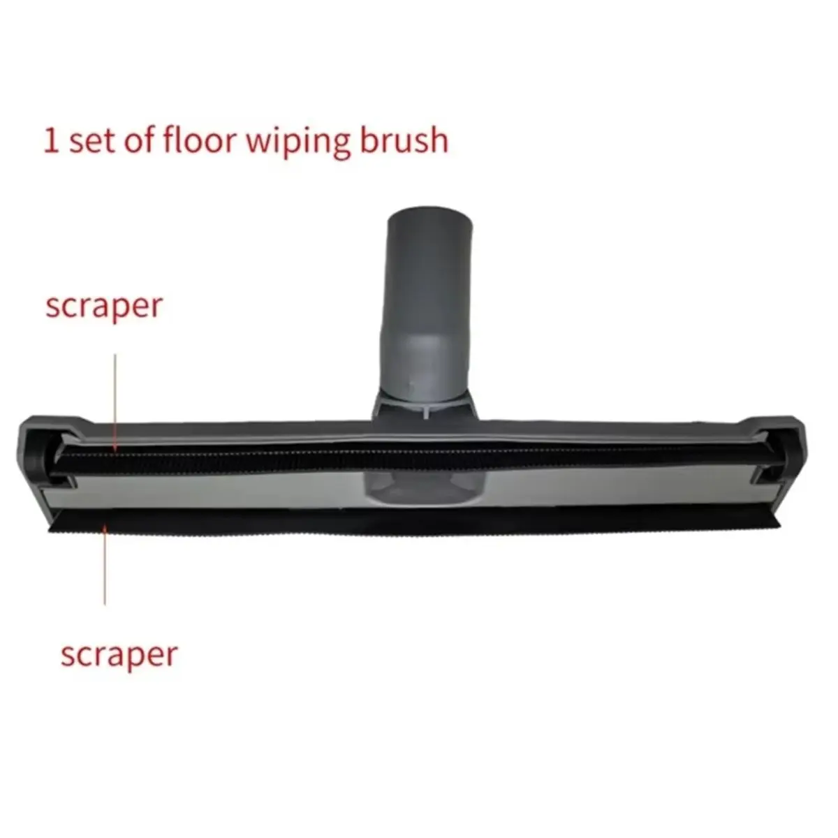 B82B-Wet/Dry Floor Nozzle for NT48 Vacuum Cleaner Accessories Replaceable Wiper Brush 360Mm Wide