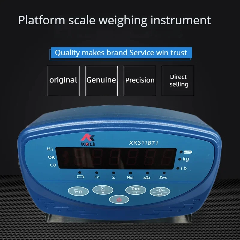 Diy Weighing Platform Scale Instrument Xk3118t1 Scale Livestock Scale Weighing Display European Standard British Stand