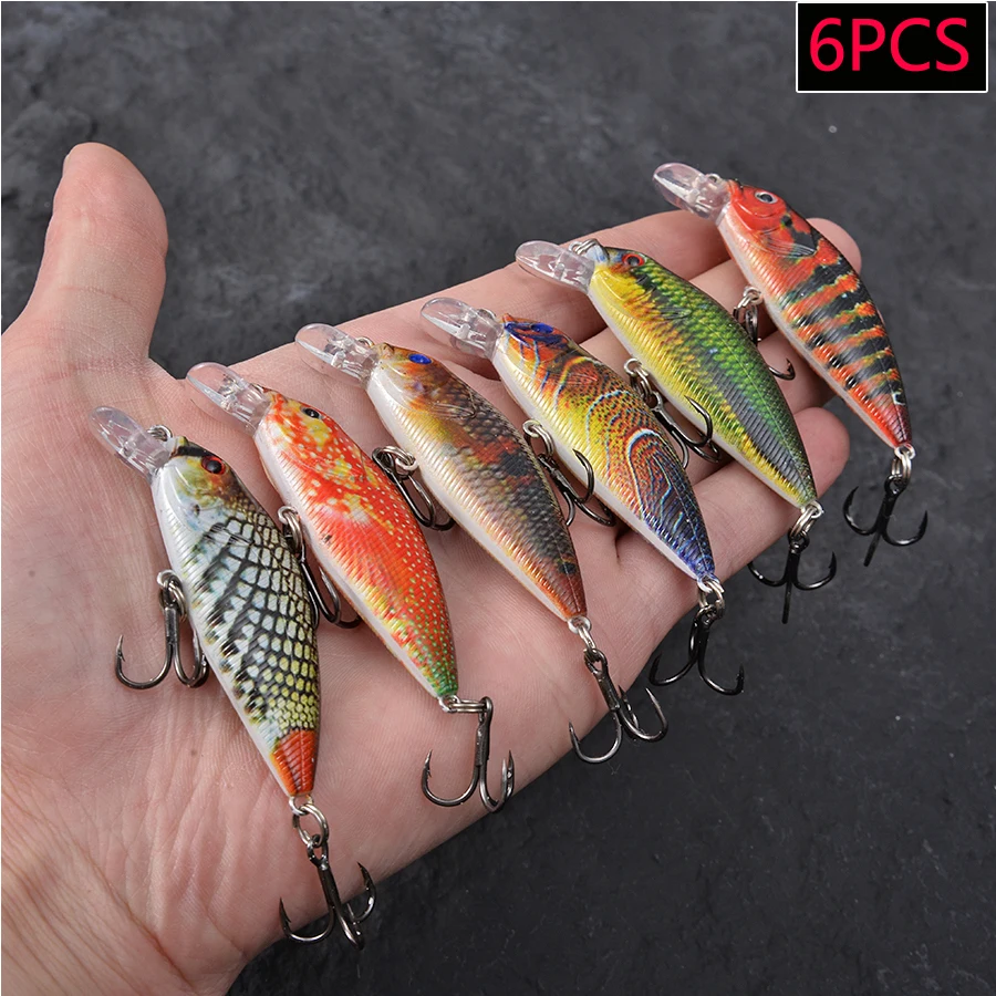 6 adet Jerkbait Minnow sert ye - Fishing Lure Jerkbait incelemesi ve fiyatı