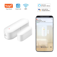 WiFi Smart Door Sensor, Secure Your Home With Tuya App Control, Door/Window Detection, Compatible With Alexa And Google.
