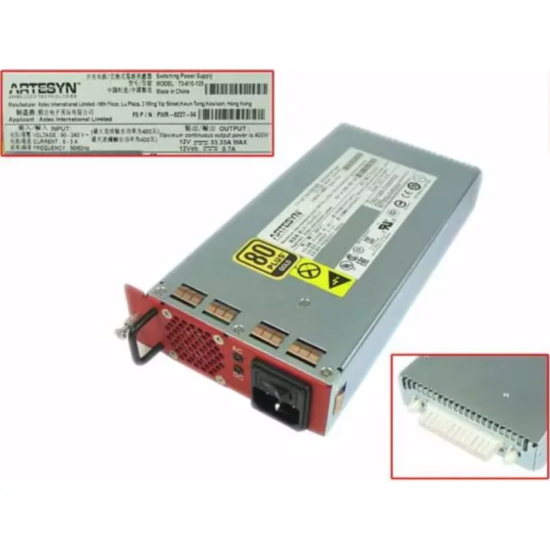 

EMERSON 73-610-125 PWR-0227-04 Server Power Supply 400W