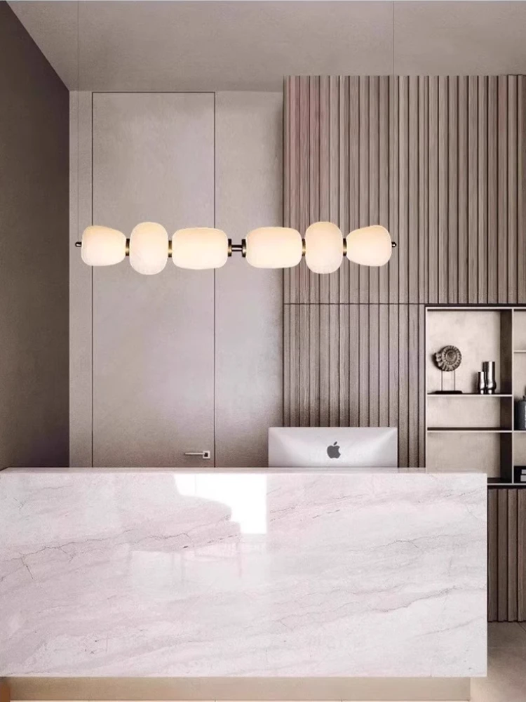 Artistic GlassCeiling Pendant Light Acrylic Living Room Chandelier LED Modern Dining Room Simple Creative Personality Lighting