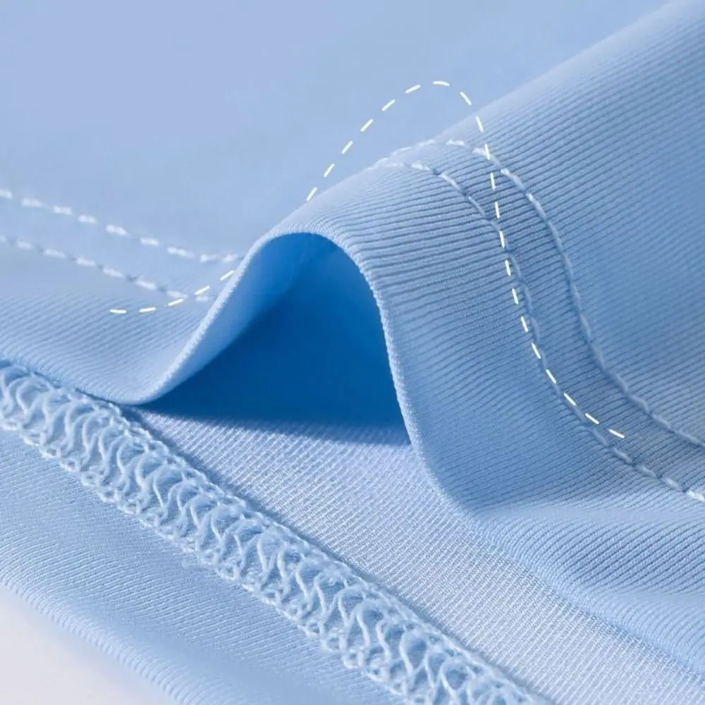 

Комплект из 4 мужских трусов-боксеров из ледяного шелка с завышенной талией, простые бесшовные однотонные трусы-боксеры для мужчин