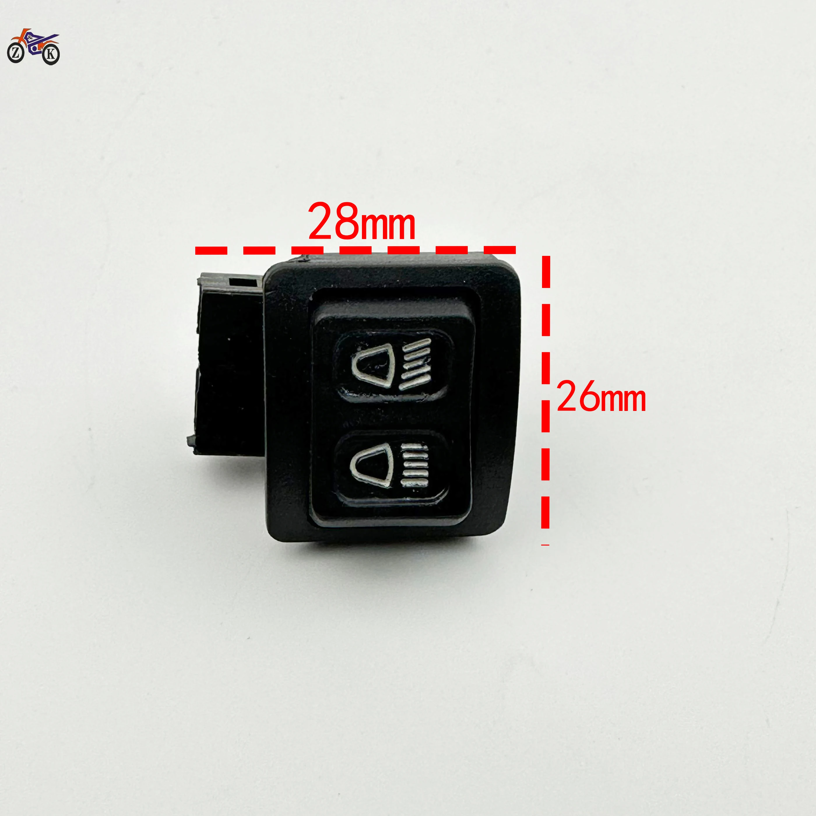 Motorcycle electric vehicle function switch scooter headlight horn turn electric start dimming five switch buttons