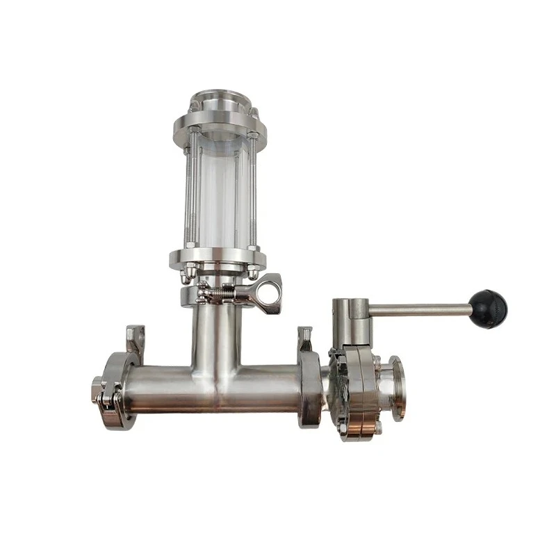 Clamp Beer Oxygenation device  Inline Aeration Carbonation Stone 2 Micron for Beer Brewery Homebrew
