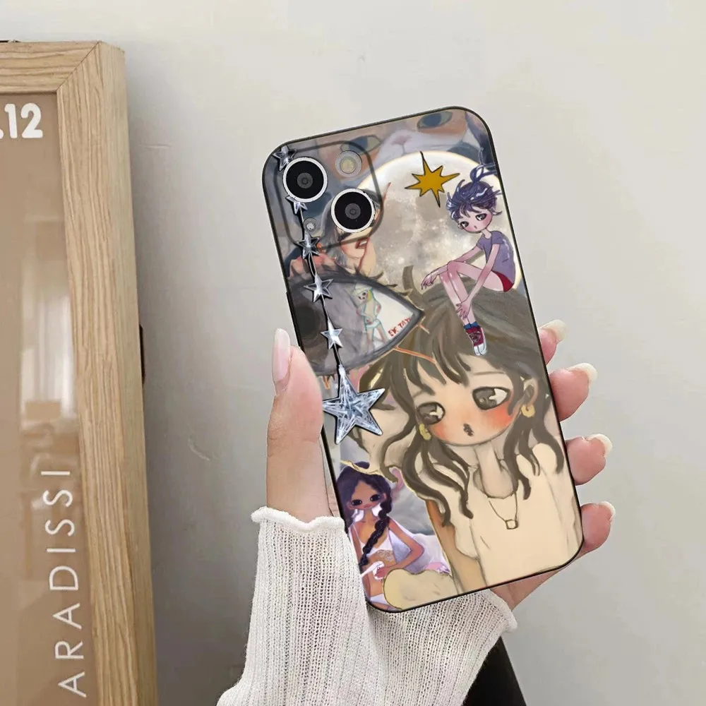 Aya Takano Art Phone Case For iPhone 15,14,13,12,11 Plus,Pro,Max,XR,XS,X,7,8 Plus,SE,Mini Silicone Soft