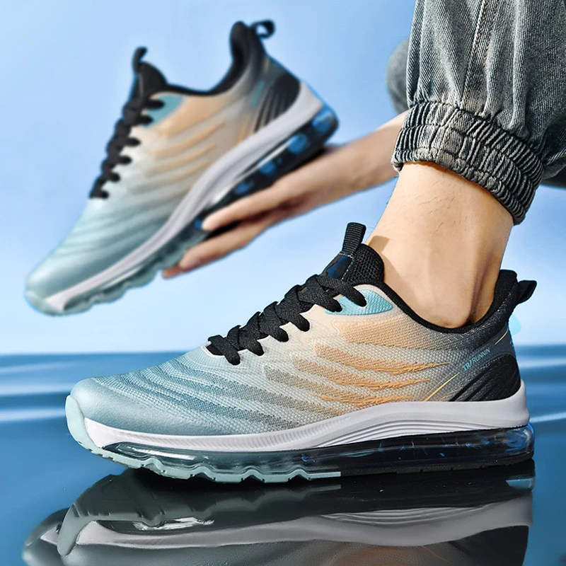 ONEMIX New Men Running Shoes Men Cushion Sneaker Original Zapatos Elastic Men Jogging Shoes Trainers Sport Shoes Men Large Size