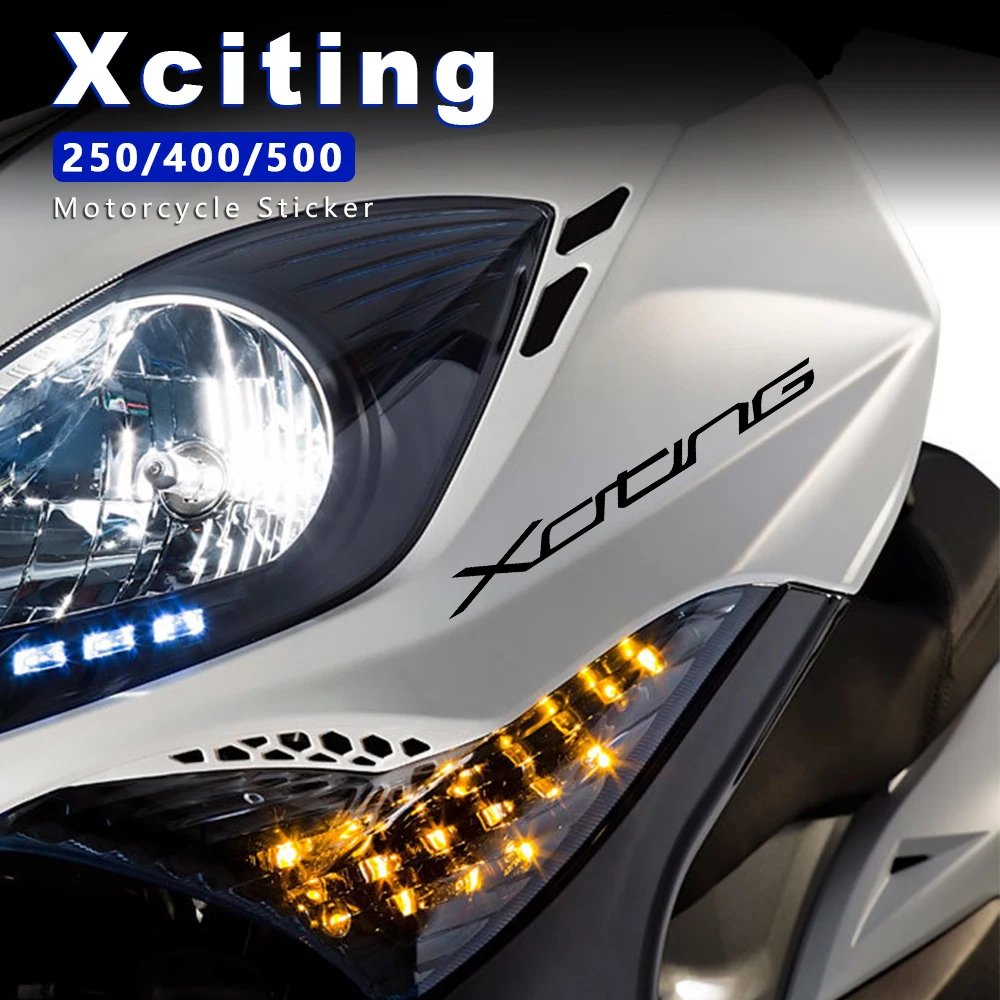 Pegatinas impermeables para motocicleta, calcomanía Xciting 400i, accesorios para Kymco Xciting 250i, 300i, 500i, 250, 300, 400, 500