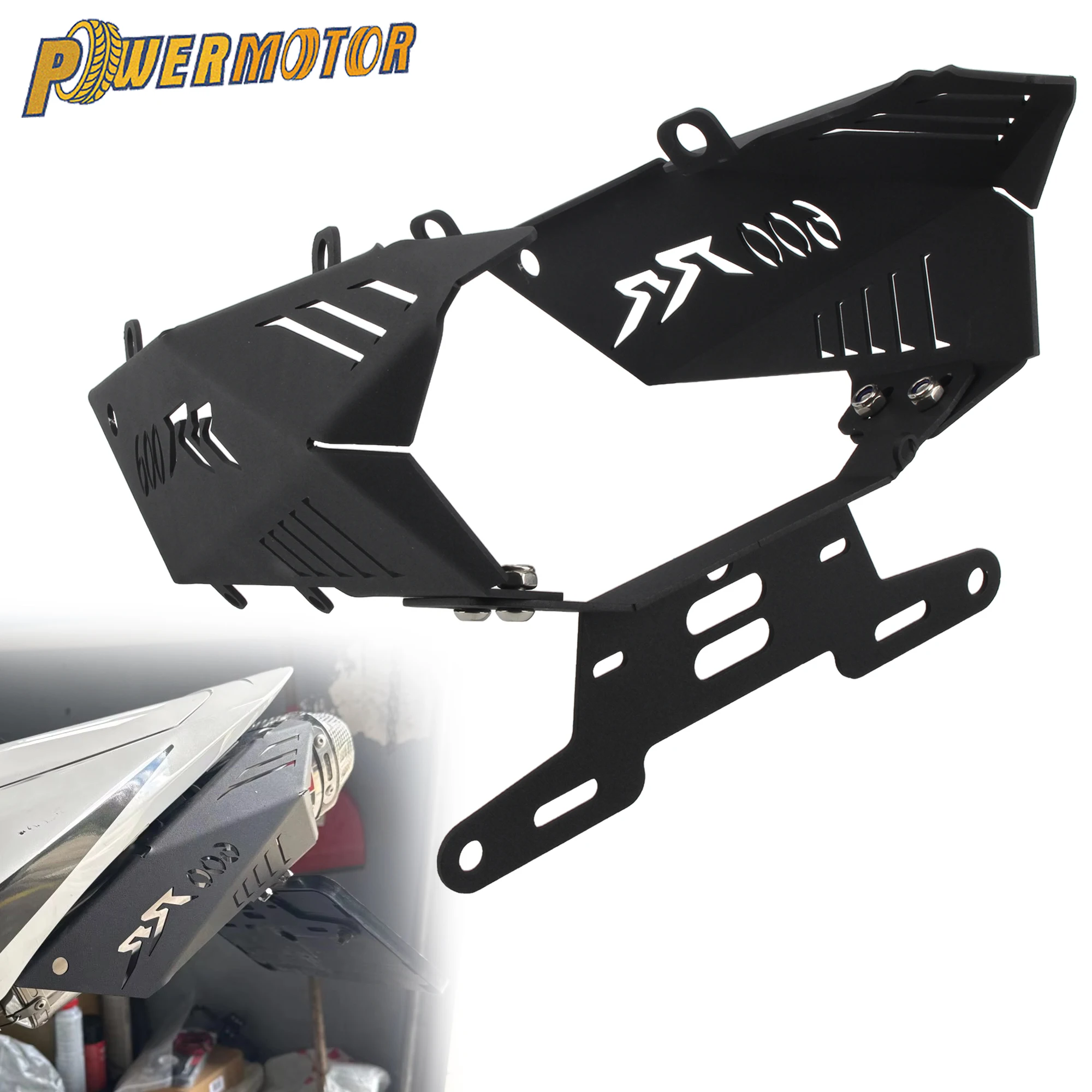 

Motorcycle License Plate For Honda CBR600RR 2007 to 2012 Sportbike Tail Tidy Eliminator Racing Motorbike Tuning Accessories