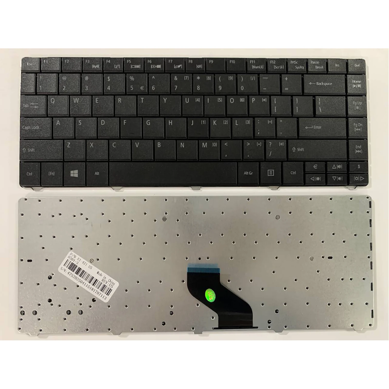 

US Keyboard for ACER Aspire E1-421 E1-421G E1-431 E1-431G E1-471 E1-471G NSK-ATM0U F52 no pointer no backlight