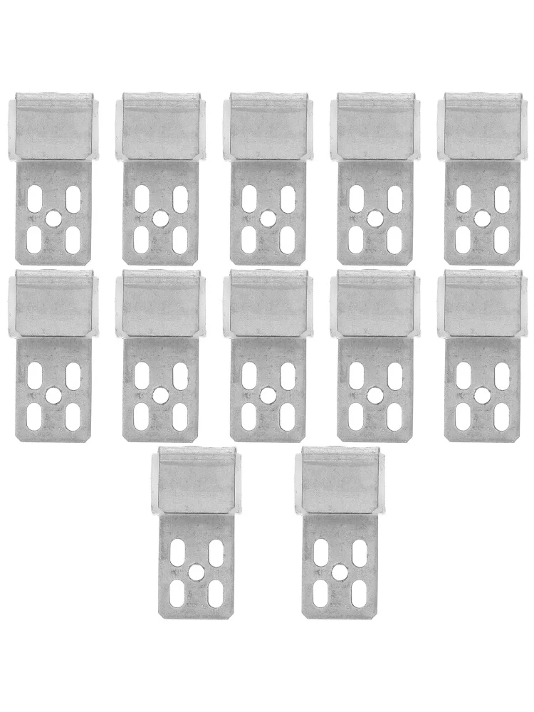 12Pcs Sofa Upholstery Spring Clips Silent Bed Hardware Repair Kit Couch Sagging Support Furniture Clip Accessories
