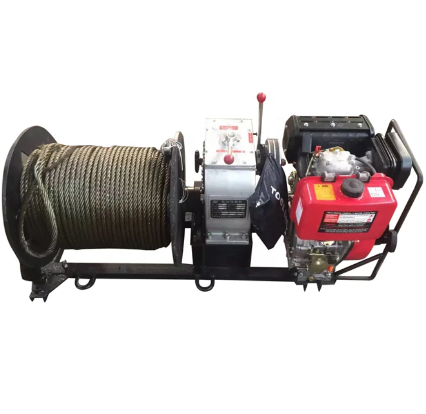 Hot Products Good Performance 5 Ton Cable Pulling Winch for Industrial Lifting