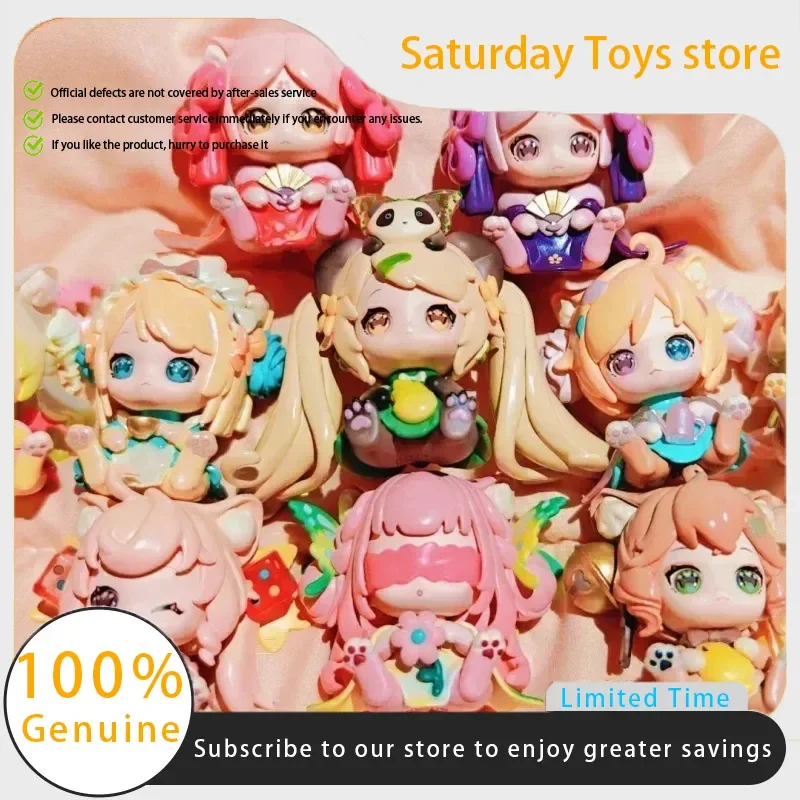 

Подлинная MONI Cat Cub Kitty Agency слепая коробка модная Коллекционная фигурка орнамент подарочные украшения Коллекционные модные игрушки