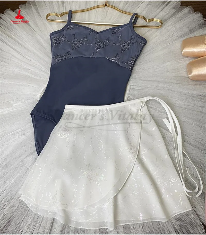 Ballet Dance Tutu Skirt for Women Elastic Belt One Piece Ballet Skirts Gymnastics Art Examination Yoga Dance Costume Hip Skirt