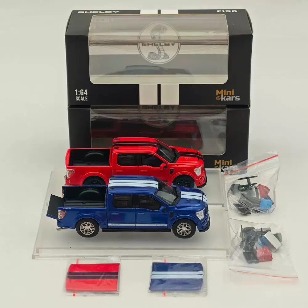 Diecast 1:64 Scale Ford F-150 Shelby Fine Works Pickup Alloy Car Model
