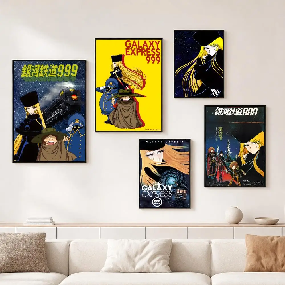 Animation G-galaxy E-express 999 Poster Wall Art Print Art Suitable For Living Room Bedroom Bar Parlor Home Decor Gift