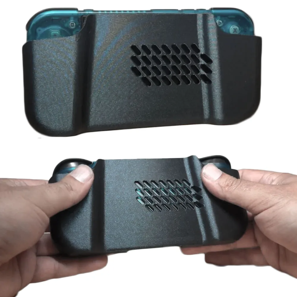 Protective Case for Retroid Pocket Nova,3D Printed Slim Fit Dual Sided Use with Ergonomic Grip Grooved Surface