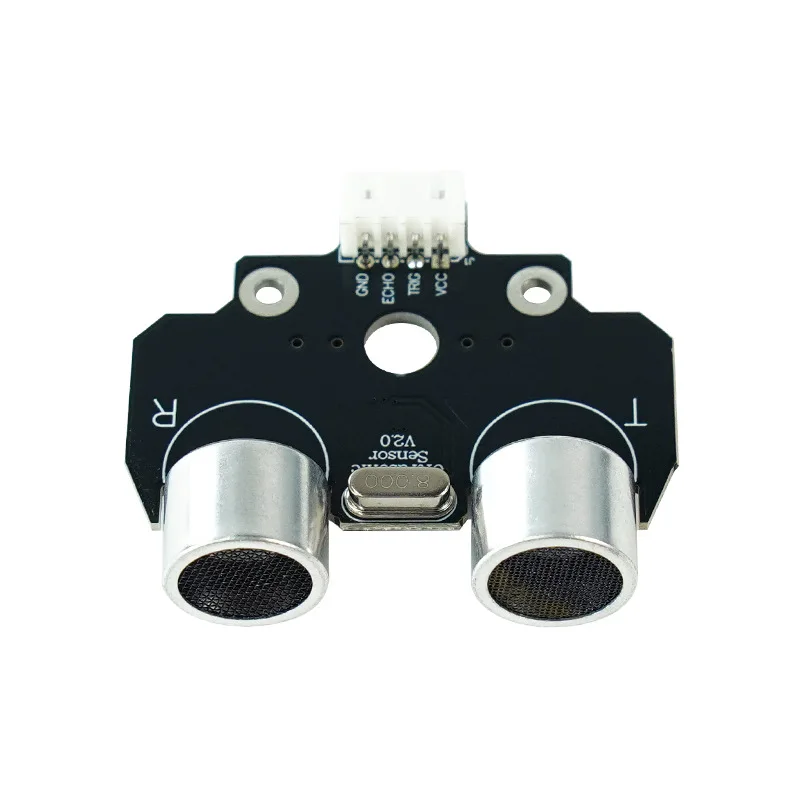 

Intelligent car robot ultrasonic module sensor, steering gear gimbal distance measurement obstacle avoidance super HC-SR04