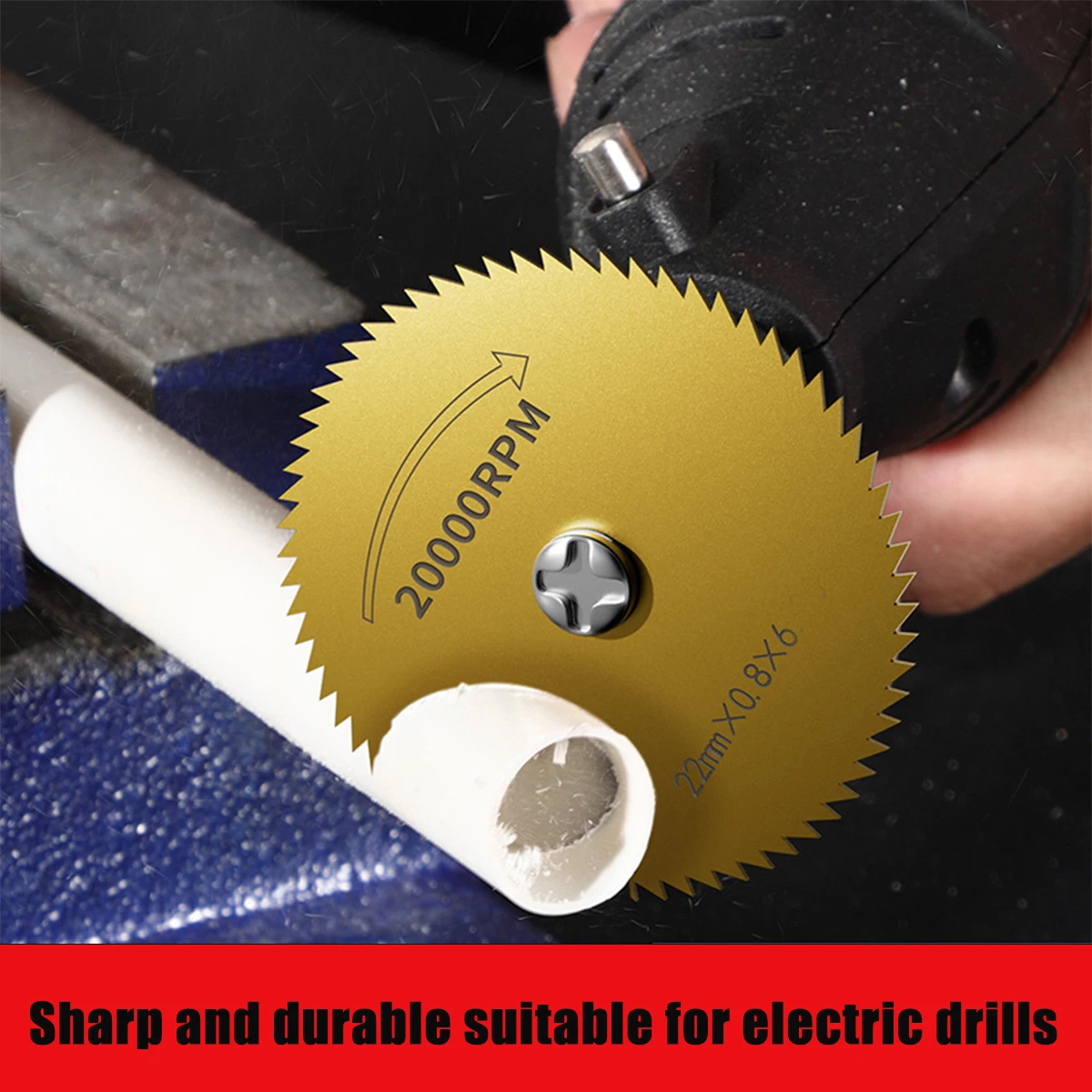 

Mini Cutting Saw Blades Set,Power Tools High-speed Steel Cutting Saw Blade, Connecting Rods, Gold