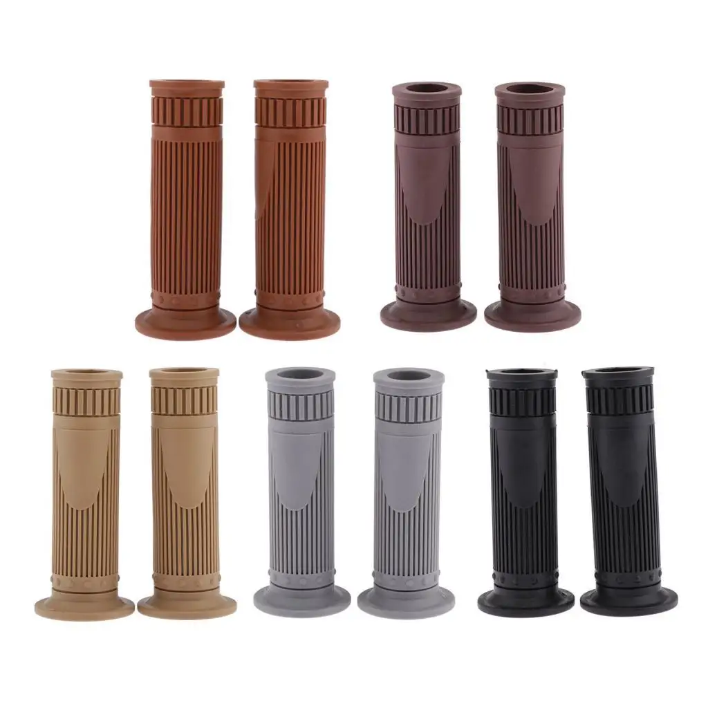 Non Slip Rubber 7/8 inch 22mm Motorcycle Comfort Hand Handlebar Grips for ATV Dirt Bike