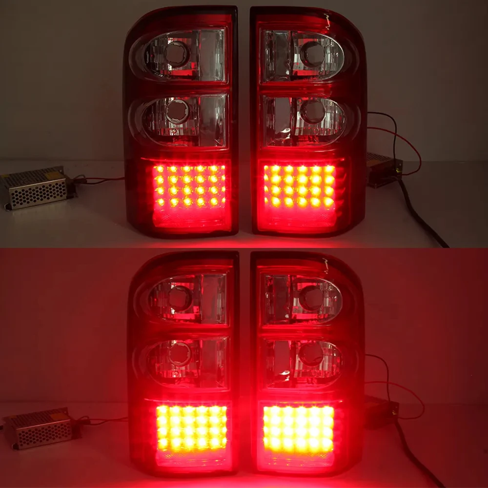 

For Nissan Patrol Y61 1997-2004 Rear Light LED Automobile Tail Turn Signal Lamp Warning Stop Brake Fog Lights Car Accesories