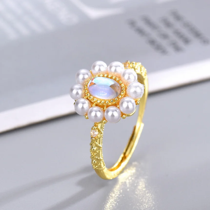 

RARE GENUINE SOUTH SEA WHITE PEARL RING