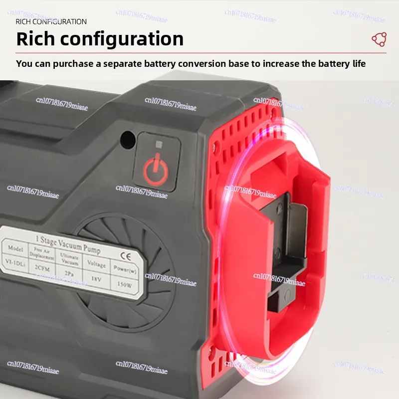 Wireless Lithium Battery Vacuum Pump Vacuum Machine Extractor Outdoor Experiment Filtration Lamination