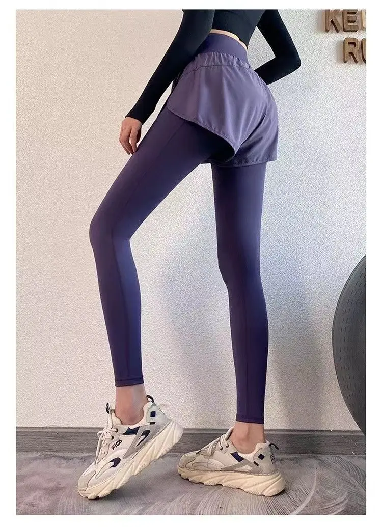 Women's Summer Hot Sale Yoga Breathable Quick Drying Yoga Pants Fitness Cycling Pockets High Waist Running Workout Gym Clothing
