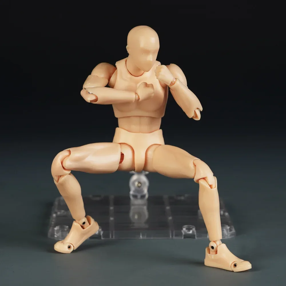 Skizze Zeichnen Männlicher Weiblicher Beweglicher Körper Kun Body Chan Gelenkschmerzen Anime Figur SHF Actionfigur Spielzeugmodell Zeichenpuppe – Detail 10
