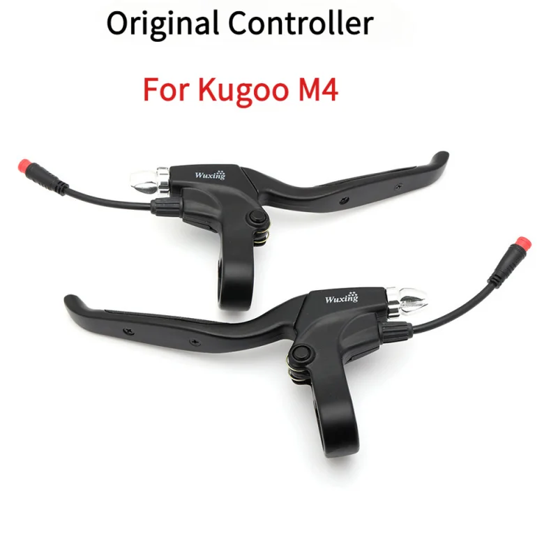 

Electric Scooter Brake Lever For Kugoo M4 Aluminum-Alloy Handle Clutch Levers E-Scooter Left+Right Brakes Controller Parts