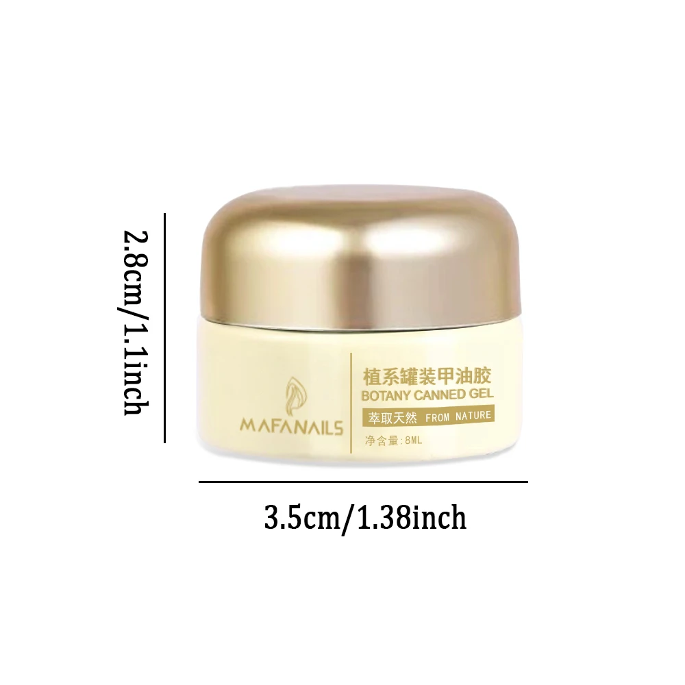 Esmalte de uñas en Gel de ojo de gato blanco, cuentas de vidrio dinámicas, barniz magnético para uñas, esmalte de Gel de manicura semipermanente en remojo UV/LED, 8ml