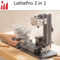ZR Multi-process Machine Tool LathePro 3 in 1 Desktop Drilling Sawing & Grinding Lathe Machine Tool