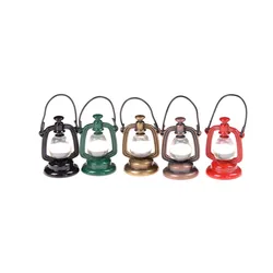 23mm*43mm 1 Pcs 1:6 Scale Retro Oil Lamp Dollhouse Miniature Toy Doll Food Kitchen Living Room Accessories 1PCS