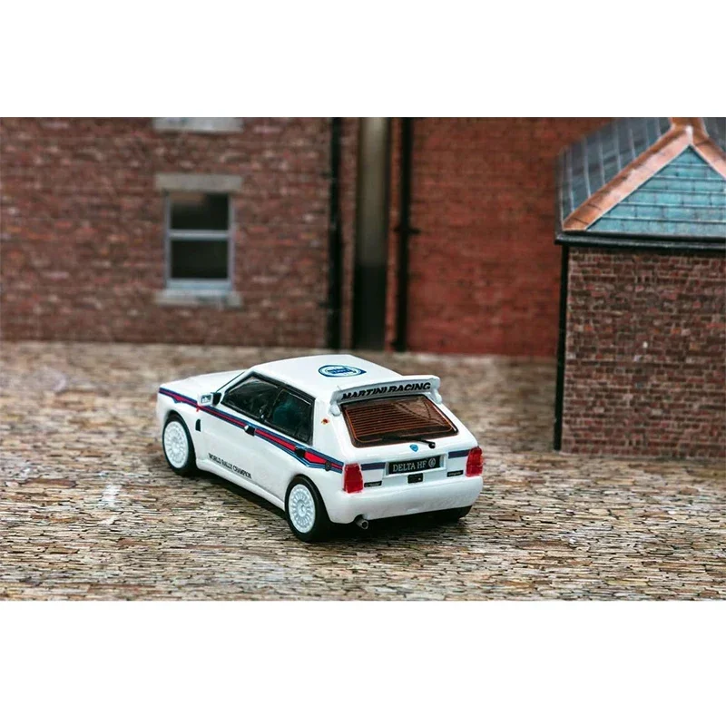 TW 1:64 Delta HF Integrale Diecast Diorama Car Model Collection Miniature Carros Toys Tarmac Works