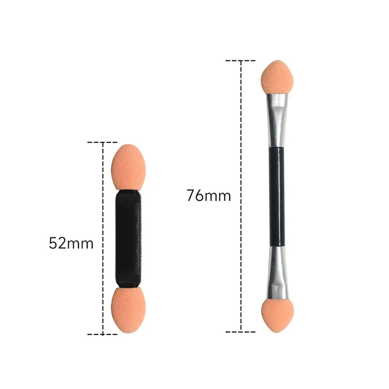 10 pezzi spugna a doppia estremità per nail art specchio magico pennello per immersione in polvere ombretto multifunzionale set di pennelli per labbra strumento per manicure per trucco