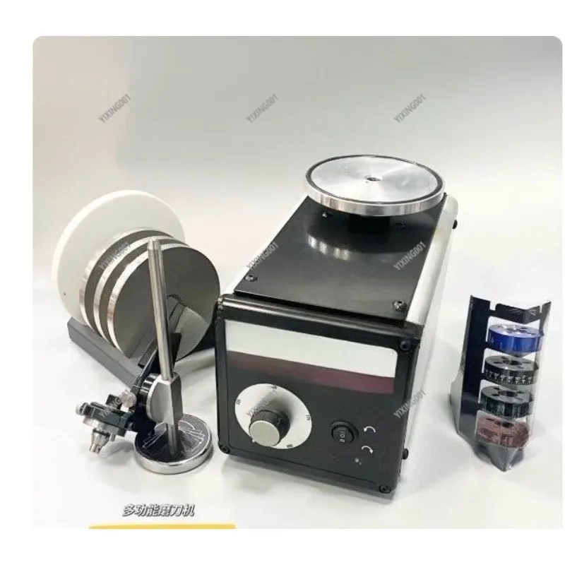 Variable Speed Jewelry Sharpener - Dual Rotation Angle Adjustable Grinder for Carving Chisel Scraper Sharpening Tool