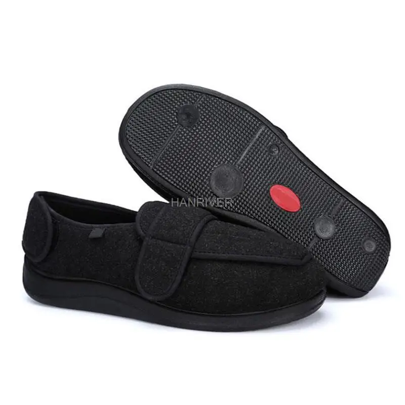 

Leefíz En Ouderen Met Katoen-Katoen Diabetes Schoenen Voet Zwelling Variabele Voetverzorging Schoenen Bunion Jicht schoenen