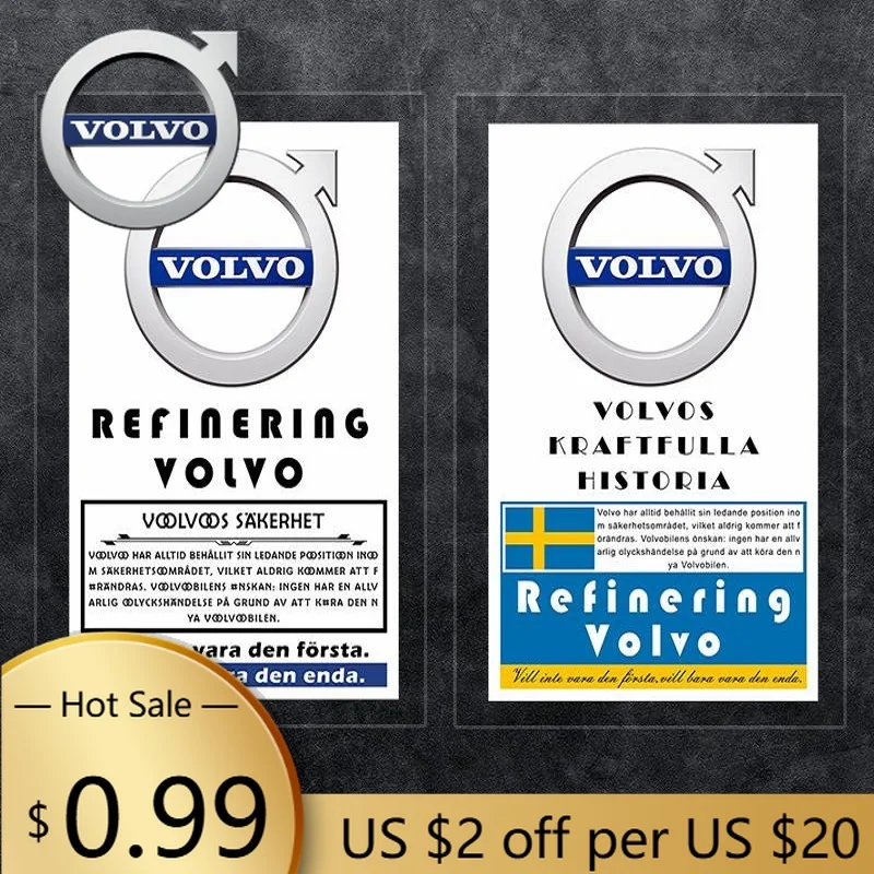 

Колпаки ступиц автомобиля, статическая наклейка на переднее лобовое стекло, водостойкая статическая наклейка для Volvo Polestar AWD V50 S60 XC60 S40 XC40 XC90 V60 S80 S