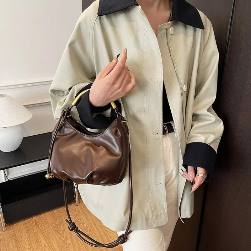 Элитная женская сумка через плечо из кожи с сиреневым узором, аргентинская повседневная элегантная винтажная просторная сумка ​