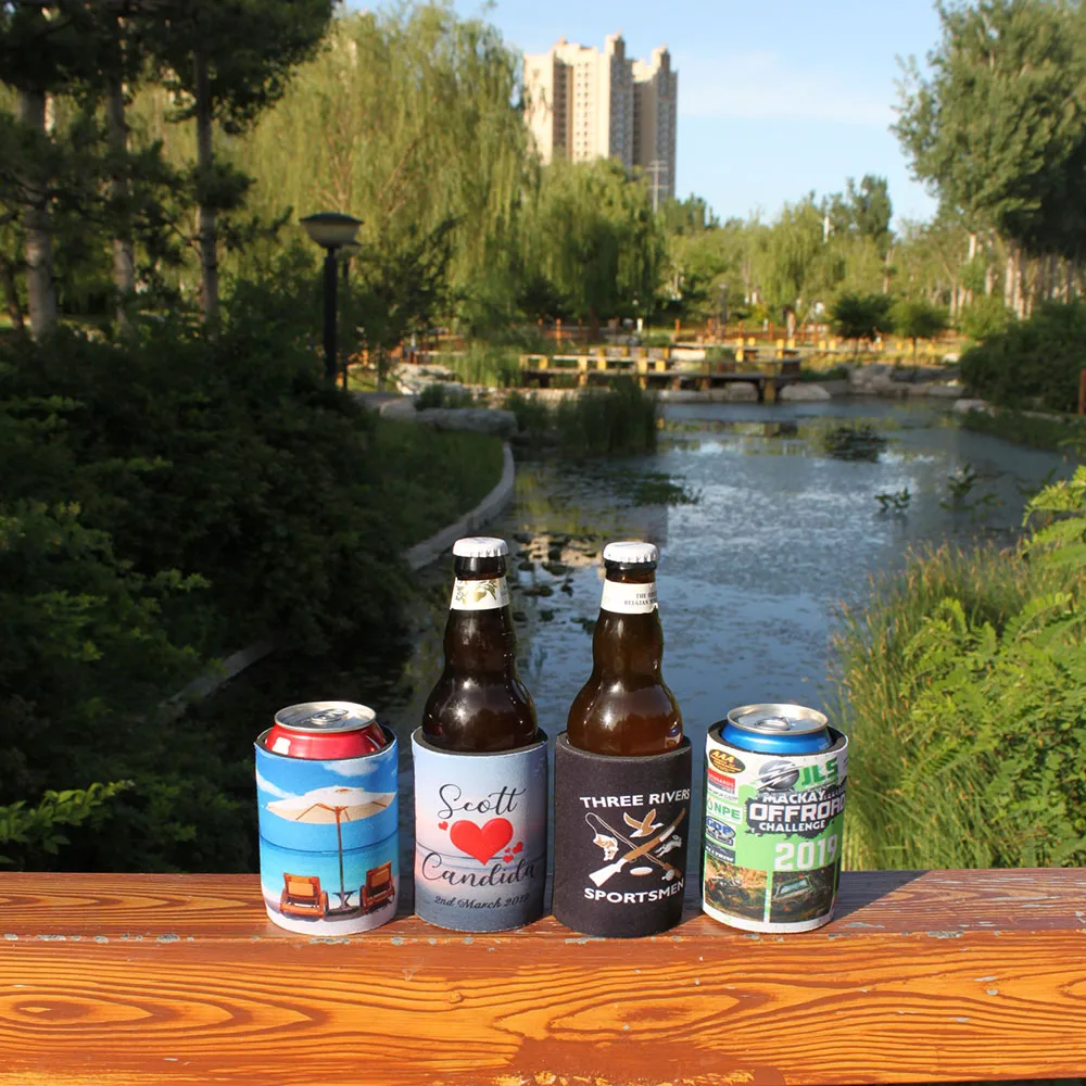 50pcs Custom Can Coolers, Personalized Beer Can Cooler, Gifts for Wedding Guests, Can Coolers Favors, Drink Decoration