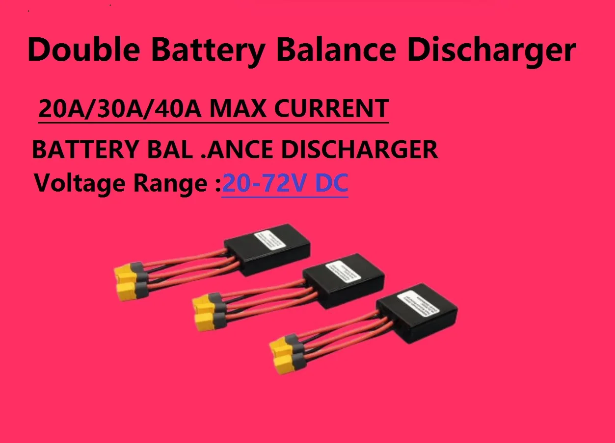 

Ebike Dual Battery Discharge Converter Connection Adapter Switcher 20V-72V 20A/30/40A /80A/120AModule Balanced Discharge