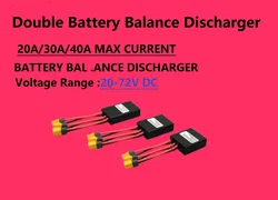 Ebike Dual Battery Discharge Converter Connection Adapter Switcher 20V-72V 20A/30/40A /80A/120AModule Balanced Discharge