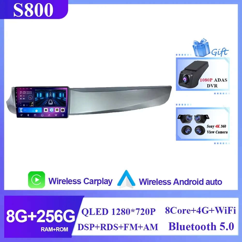 Android 16 Auto DVD voor Alfa Romeo Giulietta 2010 - 2018 Radio Multimedia Speler GPS Navigatie 5G wifi BT HDR QLED Geen 2din DVD