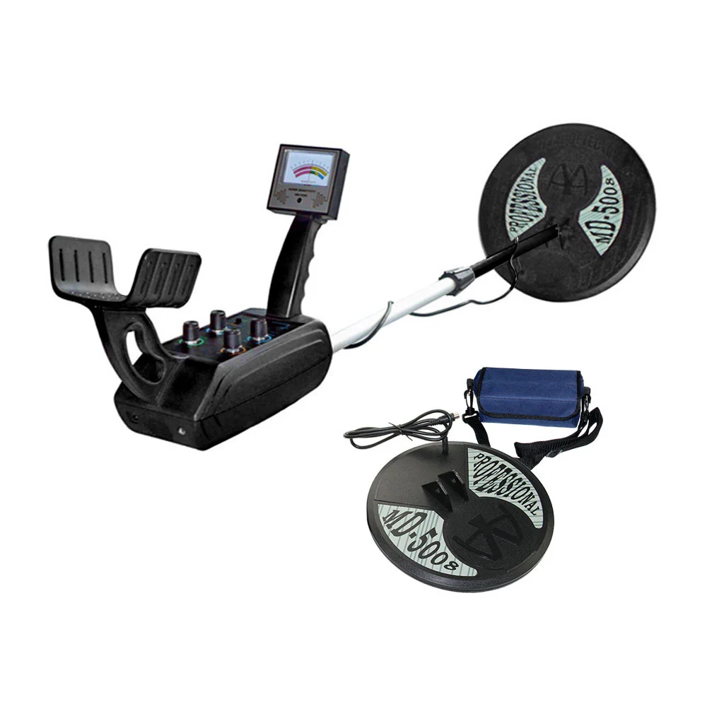 

Professional Industrial Underground Search Metal Detector MD5008 Discrimination Ground Balance Gold Find Mountain Beach